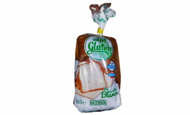 pan de molde sin gluten mercadona